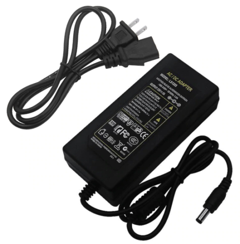 12V AC to DC Adapter for 5050 LED Strip Light