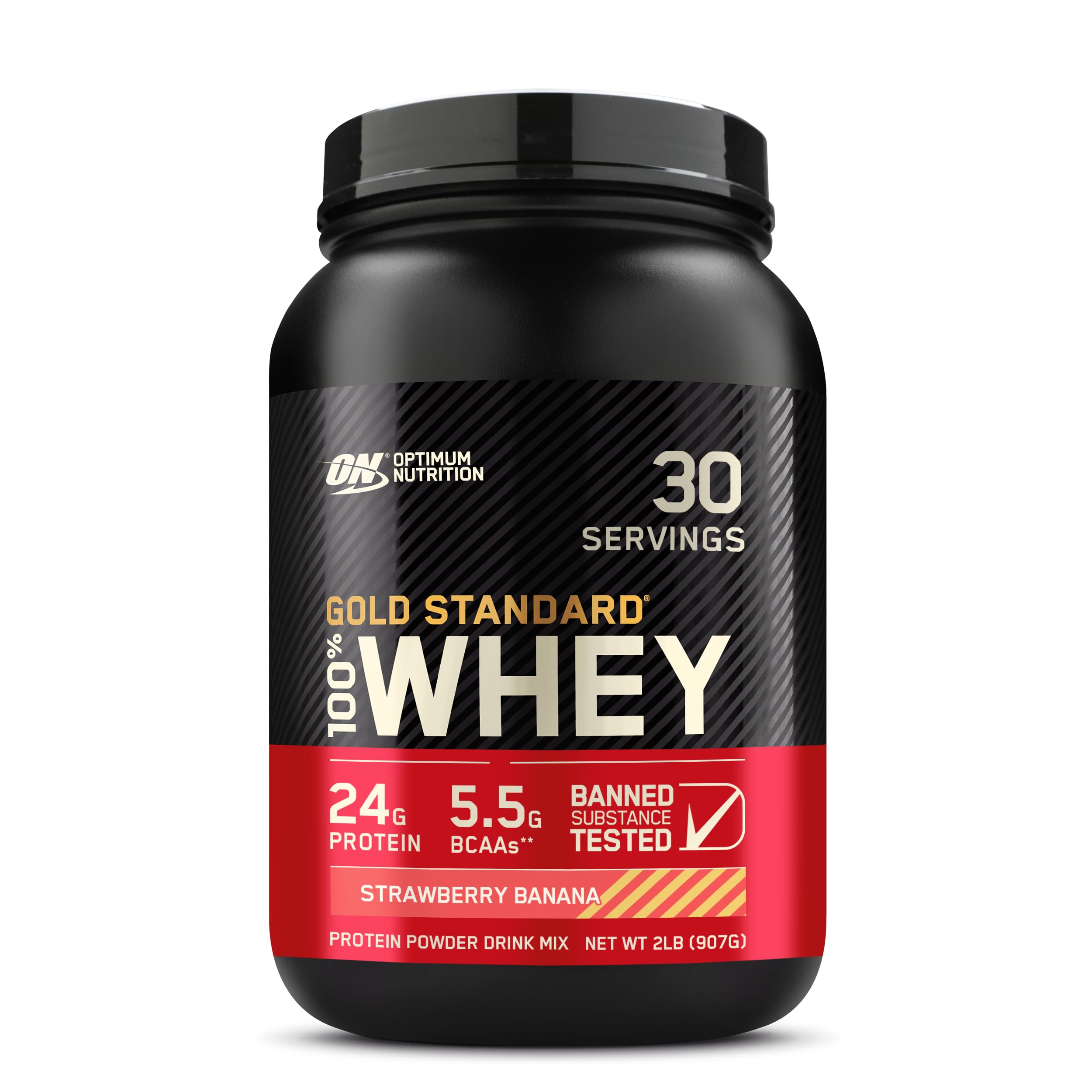 Optimum Nutrition 100% Whey Strawberry Banana 2lb