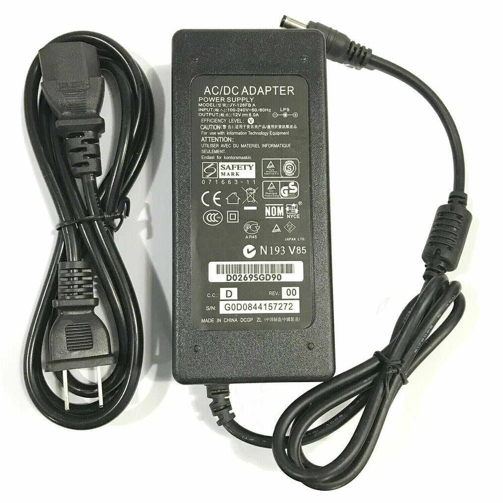 12V AC to DC Adapter for 5050 LED Strip Light