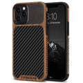TENDLIN Carbon-Wood Hybrid iPhone 12 Cover